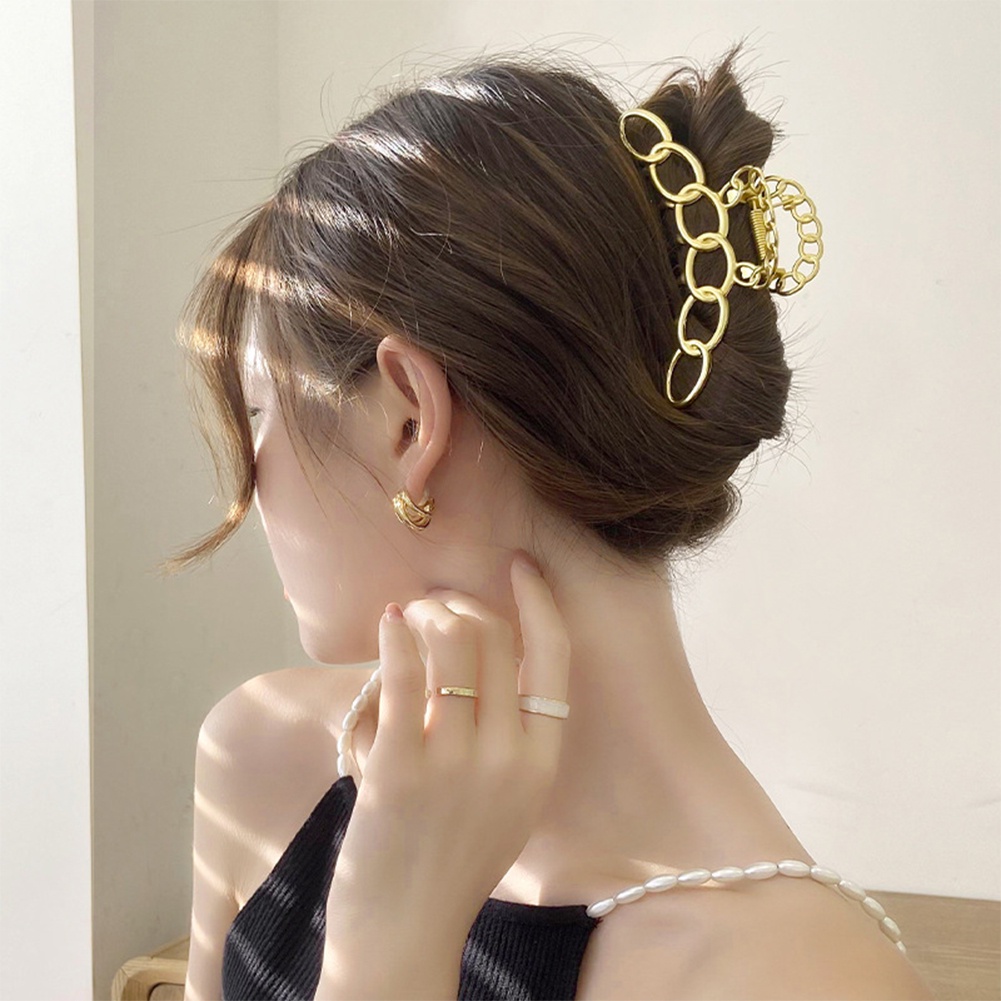 Kẹp Tóc Kim Loại Thời Trang Cho Nữ