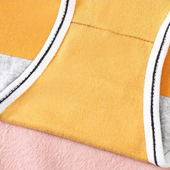 Quần lót nữ Cotton viền trắng cạp chun kháng khuẩn KIMCHIBIKINI chip nhật thoáng mát mềm mại dễ thương QL057