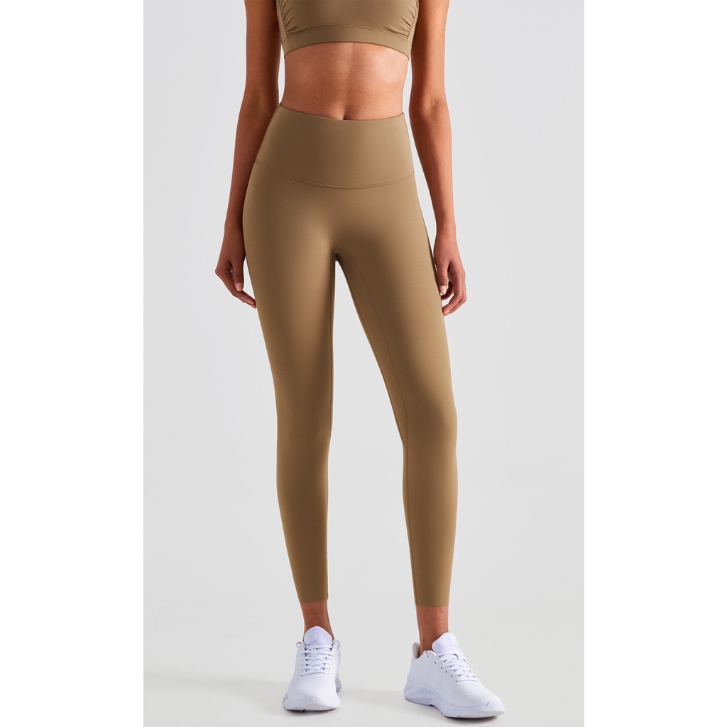 Quần legging thể thao Hoppe Fumeng thiết kế lưng cao