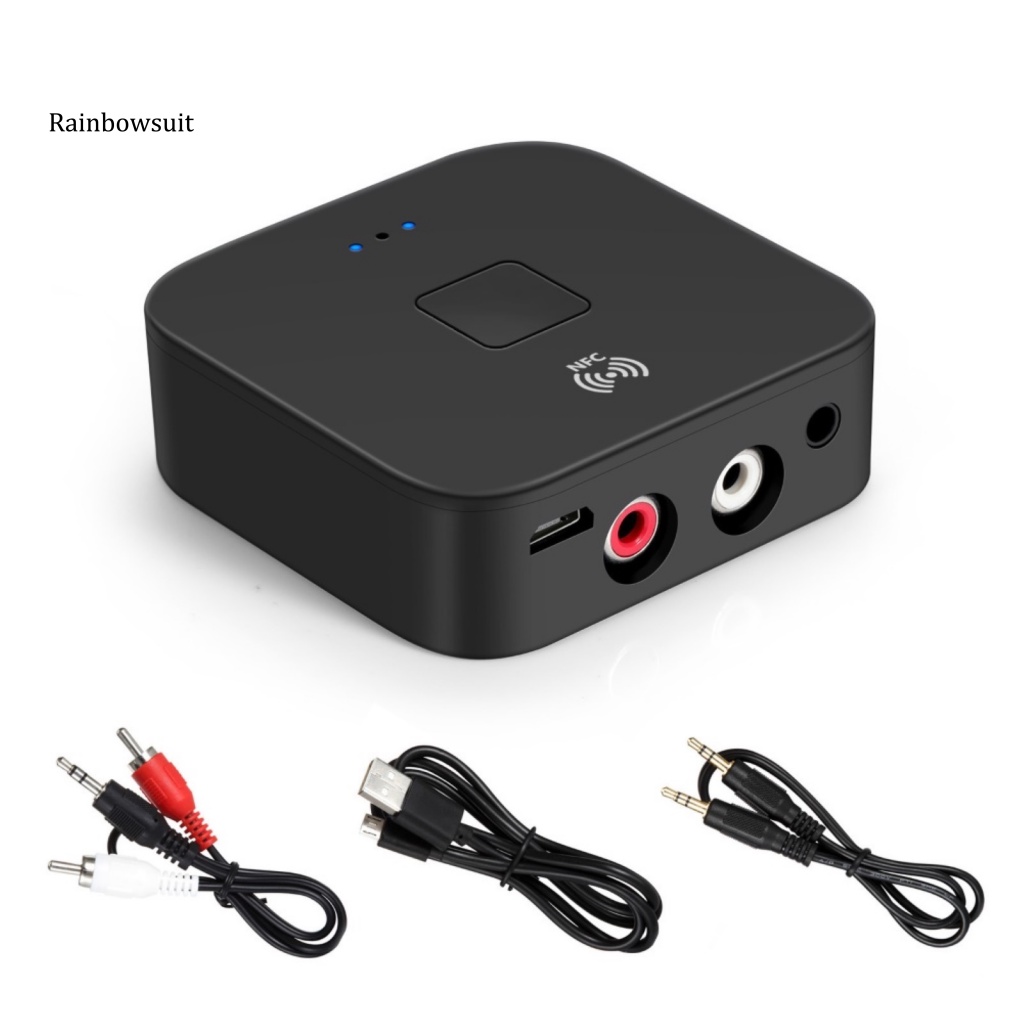 Thiết Bị Nhận Tín Hiệu Âm Thanh Bluetooth NFC 2RCA Chuyên Dụng Cho Xe Hơi