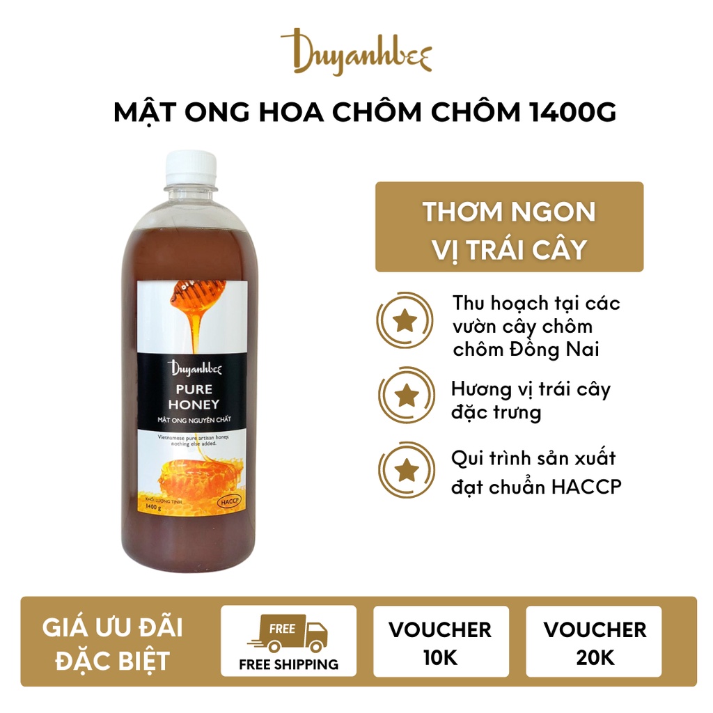 Mật Ong Nguyên Chất Duy Anh Bee 1,4kg