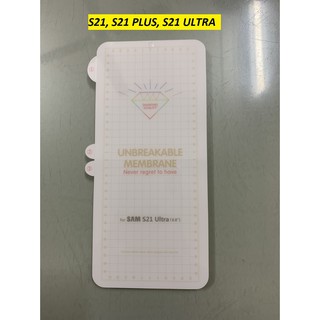 Miếng Dán dẻo PPF cho Samsung Galaxy S24 Ultra S23 Ultra, S22 Ultra, S21 trong suốt + tặng gạt dán
