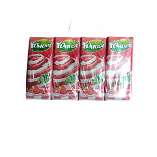 Sữa chua uống Yomost vị dâu hộp 170ml x 4hộp "GIÁ BÁN ĐÃ TRỪ KHUYẾN MÃI"