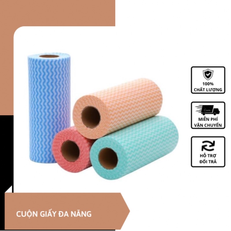 RẺ VÔ ĐỊCHCUỘN LAU ĐA NĂNG TÁI SỬ DỤNG NHIỀU LẦN (50 CHIẾC)