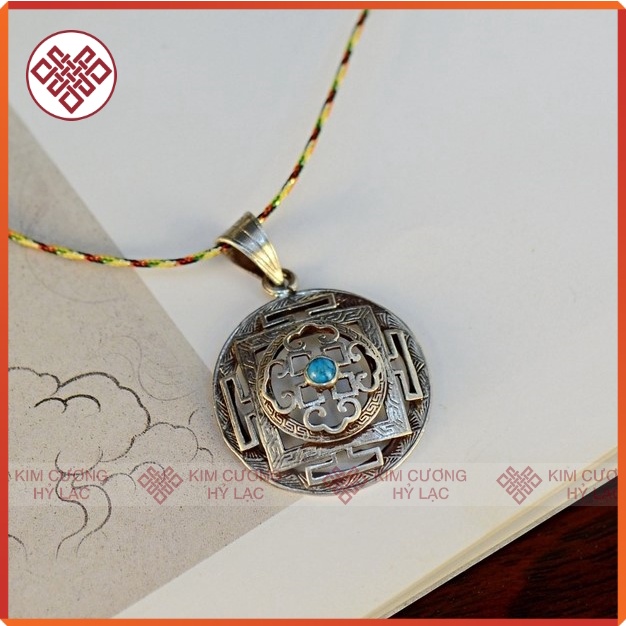Mặt Dây Mandala [Kim Cương Hỷ Lạc] Thủ Công Nepal