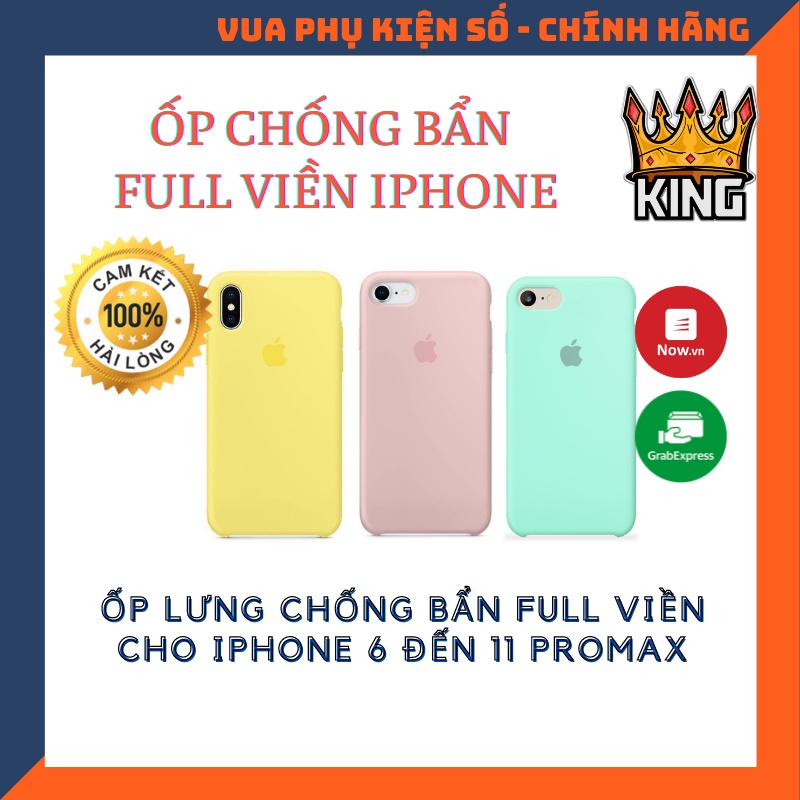 Ốp lưng iphone CHỐNG BẨN LOGO TÁO FULL VIỀN 5/5s/6/6plus/6s/6s plus/6/7/7plus/8/8plus/x/xs/xs max/11/11 pro/11 promax