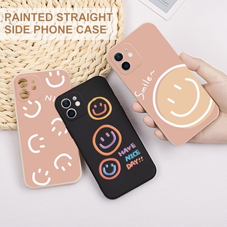 Compatible for Ốp điện thoại silicone mềm hình mặt cười cho iPhone 11 13 12 Pro Max X XR XS MAX 7 8 Plus 6S 6 Plus SE 2020