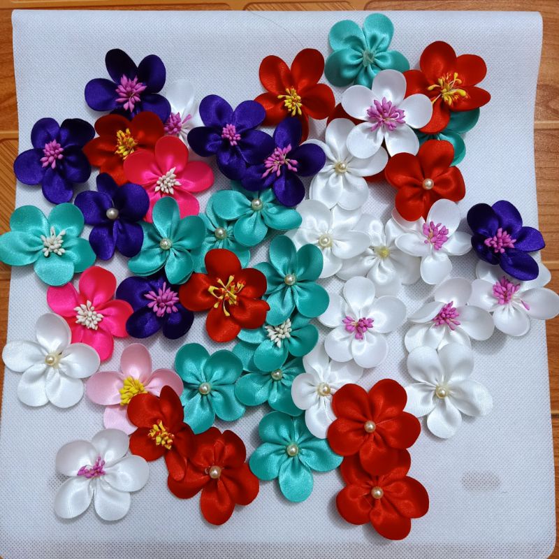 Băng thun nguyên liệu handmade làm váy băng đô cho bé