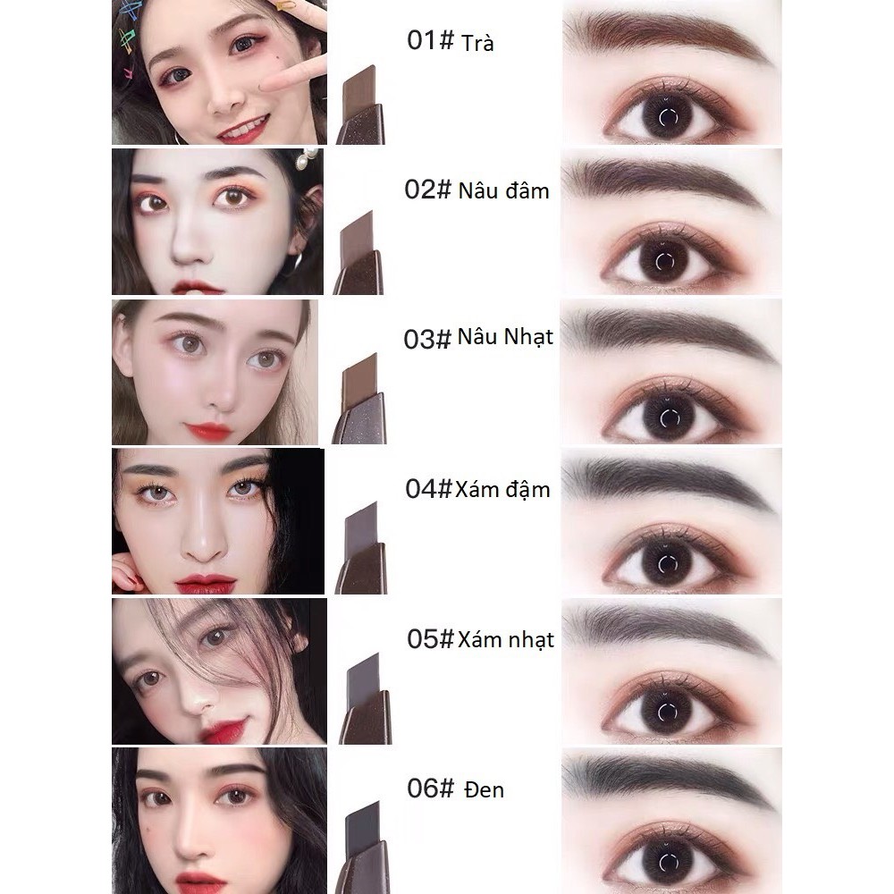 Chì kẻ mày Lamelia Diamond - Bút kẻ lông mày chống nước giữ màu tốt - Super Buyers | BigBuy360 - bigbuy360.vn