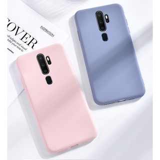 Ốp điện thoại nhám màu trơn nhiều mẫu mã tùy chọn cho OPPO A9 2020 A5 2020