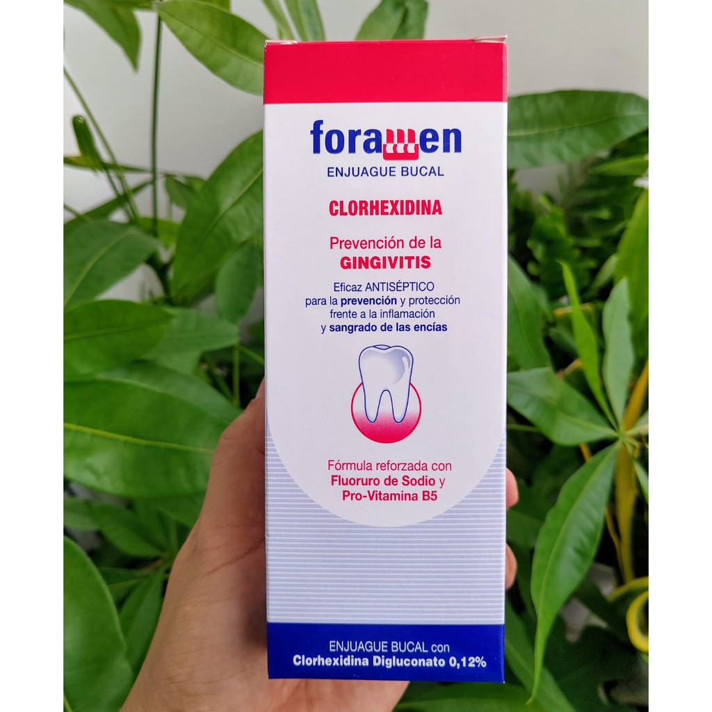 Nước súc miệng viêm nha chu Foramen 250ml/ Tây Ban Nha