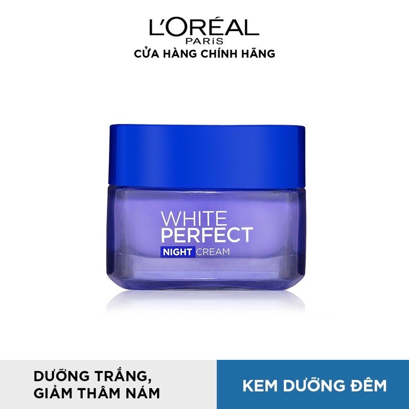 Kem dưỡng trắng da vitamin ngày và đêm L'oreal Paris