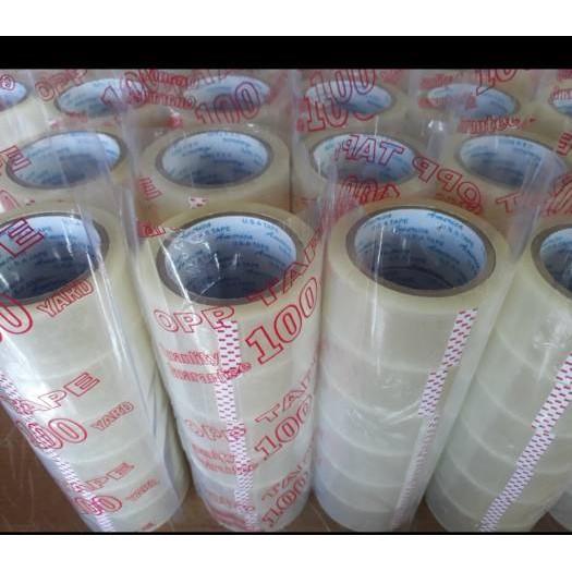 BĂNG KEO ĐÓNG HÀNG/BĂNG DÍNH ĐÓNG HÀNG 100 yard (1kg/cây 6 cuộn)