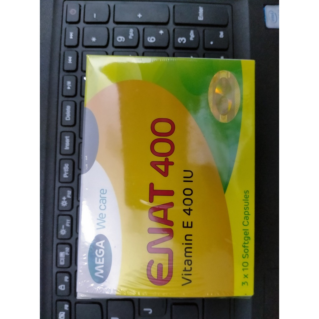 ENAT 400 Vitamin E 400 IU | Thế Giới Skin Care