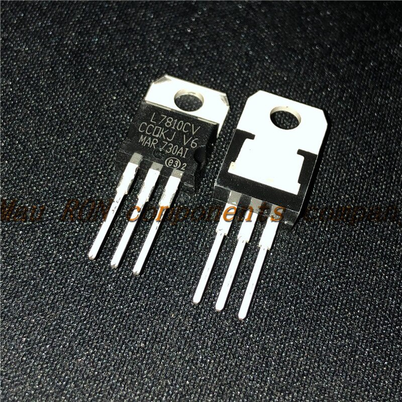 L7810 10 Cái / lốc L7810CV TO220 TO-220 7810 LM7810 MC7810 10V 1.5A Mới Trong pxc home switch