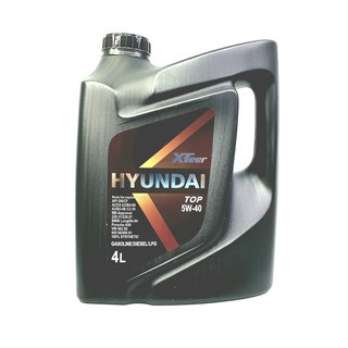 Nhớt ô tô hyundai xteer top full sythetic 5w40 4l