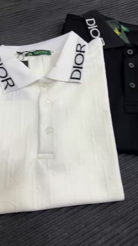 Áo thun nam chữ in nổi tay ngắn dập vân cổ bẻ áo polo nam đẹp | BigBuy360 - bigbuy360.vn