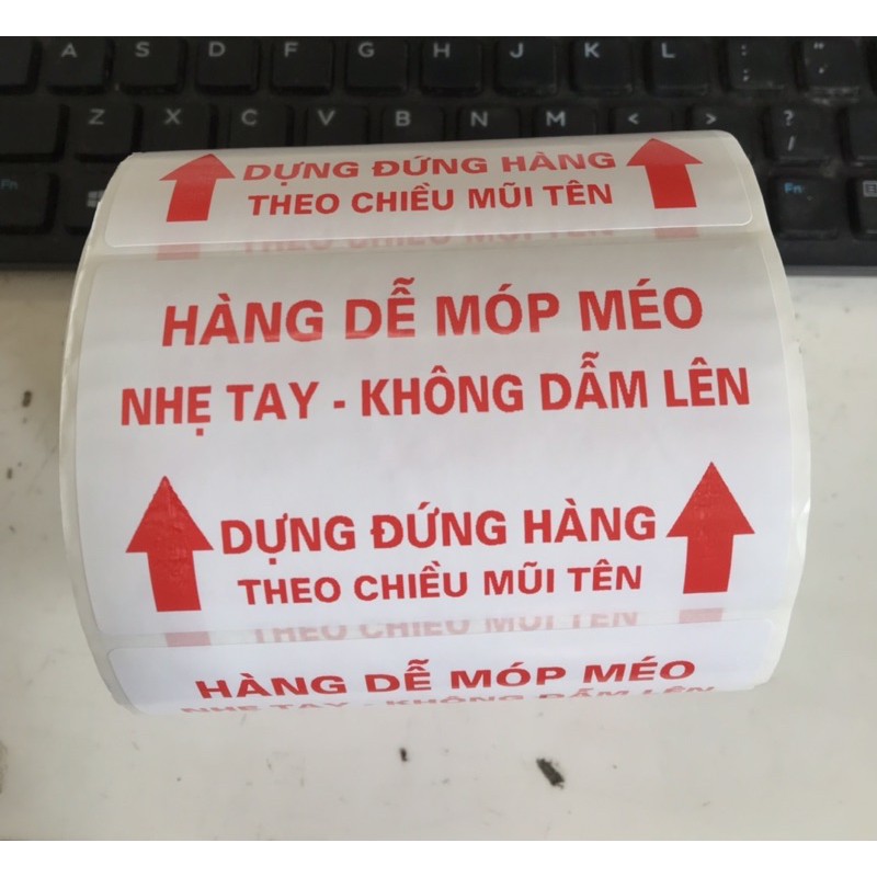 800 tem dán hàng dễ méo, hàng dễ vỡ