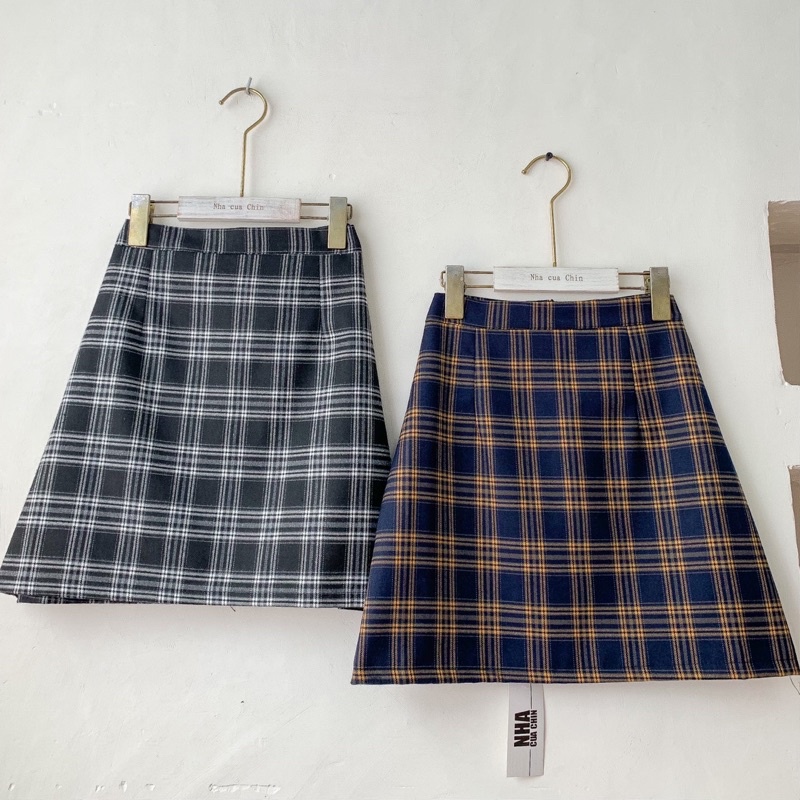 Chân váy kẻ caro NP27