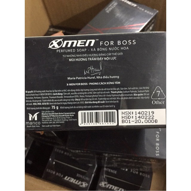 TOP MEN -  Xà phòng Tắm X-Men For Boss 75g  - Store Hàng Việt