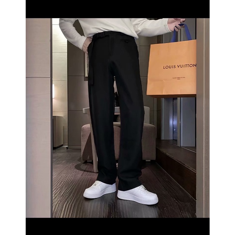 Quần dài ống suông phong cách Hàn Quốc sành điệu cỡ S-3XL cho nam