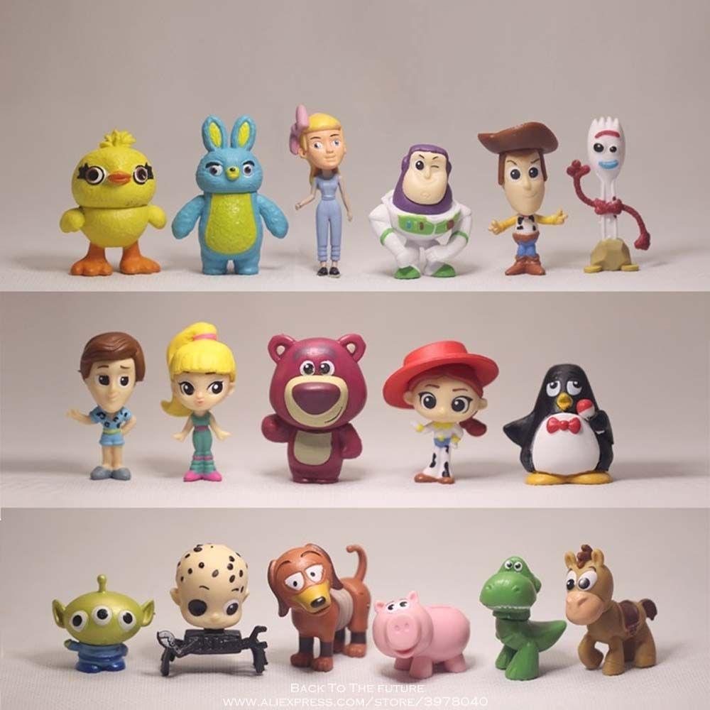 Mô Hình Đồ Chơi Nhân Vật Hoạt Hình Disney Jessie Bullseye Buzz Rex Khủng Long Người Ngoài Hành Tinh Bằng PVC Để Bàn Trang Trí