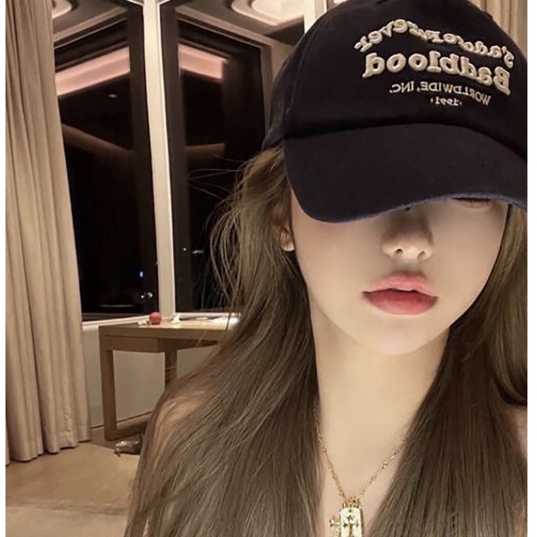 MŨ LƯỠI TRAI ULZZANG THỜI TRANG THÊU BABDLOOD