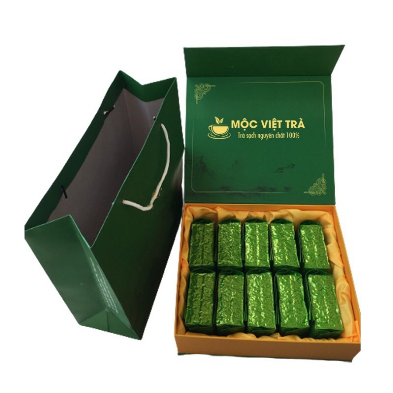 Trà(Chè) Đinh Đặc Biệt Tân Cương Thái Nguyên Hộp 500gr (Chế Biến Thủ Công 100%) Nước Xanh Thơm Ngon Hậu Ngọt Sâu Lắng
