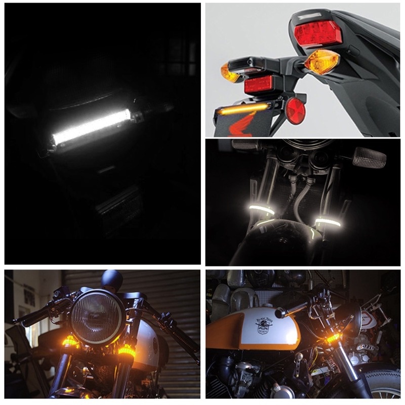 Đèn Led Tín Hiệu Xi Nhan 12V Chống Thấm Nước Dành Cho Xe Mô Tô