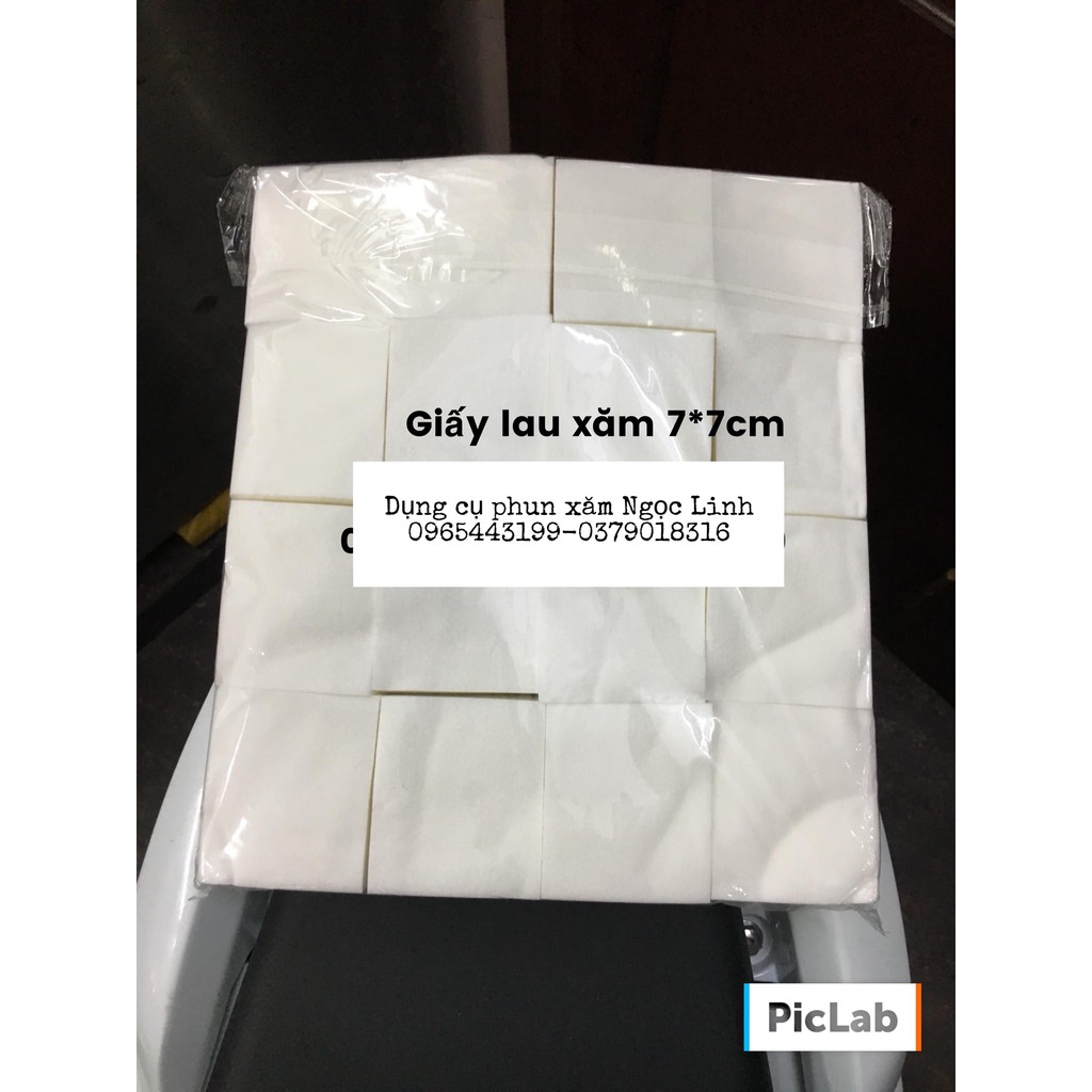 Giấy lau xăm cắt sẵn 1600 miếng