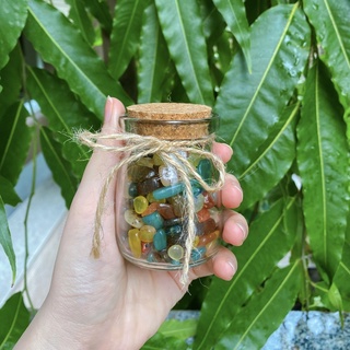Hũ đá thanh tẩy tarot, đá vun tự nhiên.