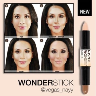 Bút tạo khối NYX Wonder Stick hai đầu tiện lợi