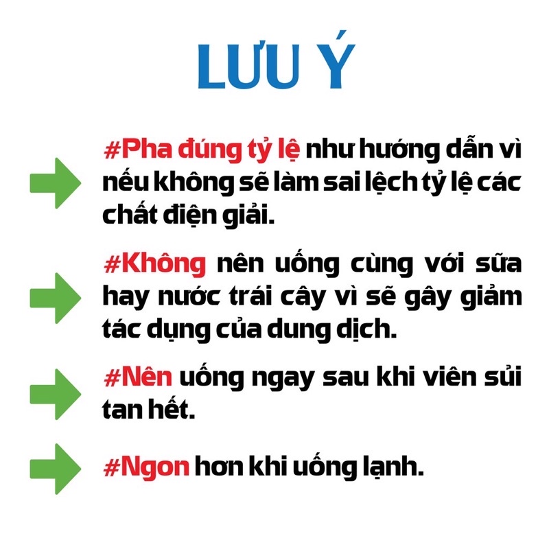 Viên sủi bù điện giải Oresol Pluz