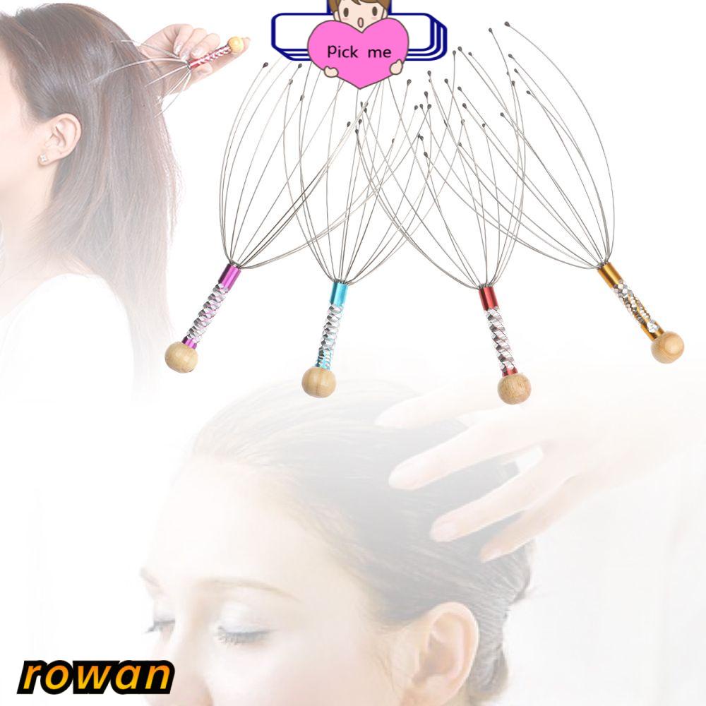 [Hàng mới về] Dụng cụ mát xa da đầu bằng thép không gỉ hình bạch buộc thư giãn lưu thông máu giảm đau đầu unisex