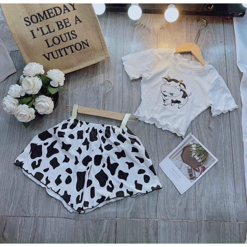 SET NGỦ BÒ SỮA ( TOÀN BỘ LÀ HÌNH THẬT ) | BigBuy360 - bigbuy360.vn