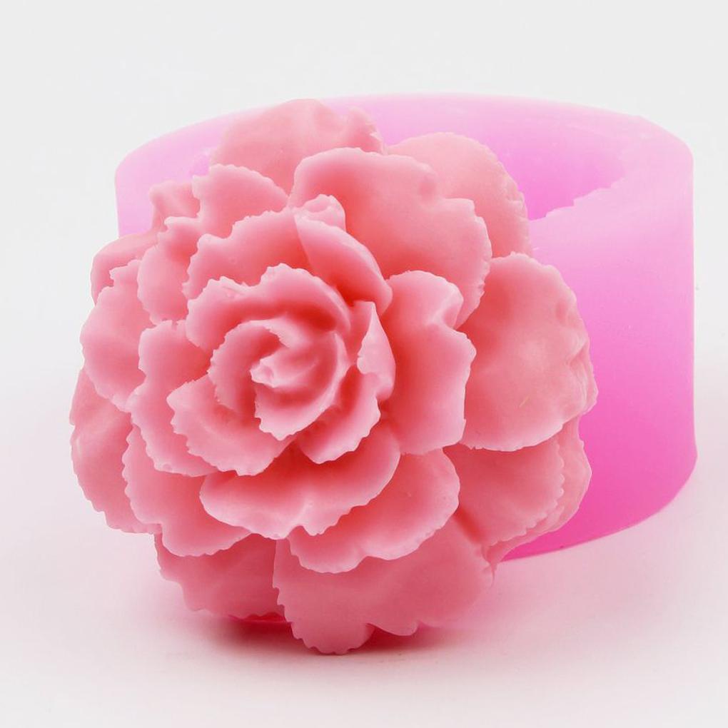 Khuôn Silicone Tạo Hình Làm Bánh Kẹo Hình Bông Hoa 3D DIY