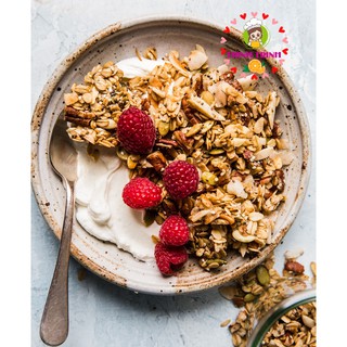 LON 500G HOMEMADE GRANOLA - NGŨ CỐC ĂN KIÊNG