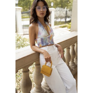 Áo Loang Sunset Back Knot Top