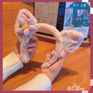 Bờm Lông Tai Cáo Đinh Bông Hoa Siêu Dễ Thương