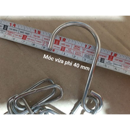 Treo móc quần áo , dây XÍCH inox treo móc quần áo tiết kiệm 90% diện tích tủ