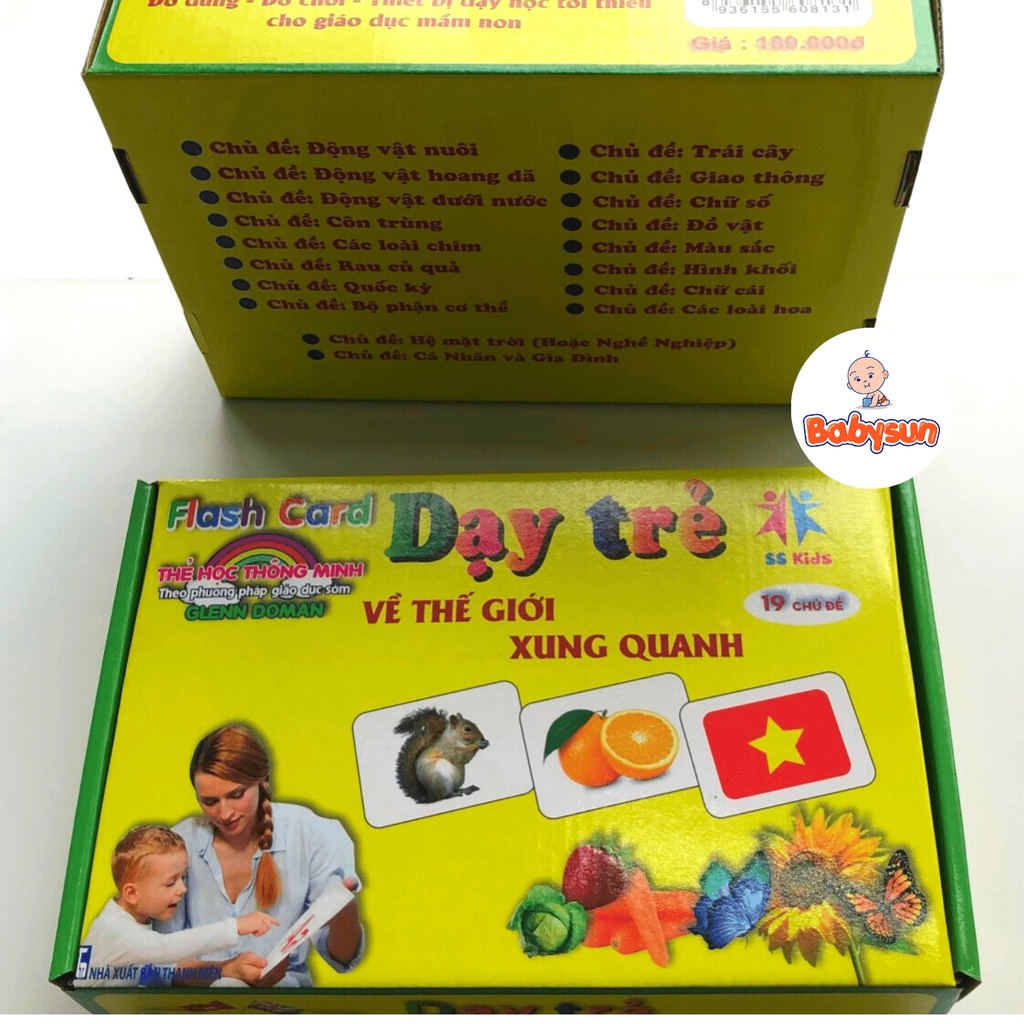 Bộ 250 thẻ học thông minh song ngữ anh việt 19 chủ đề có phiên âm, thẻ Flashcard giáo dục sớm cho bé