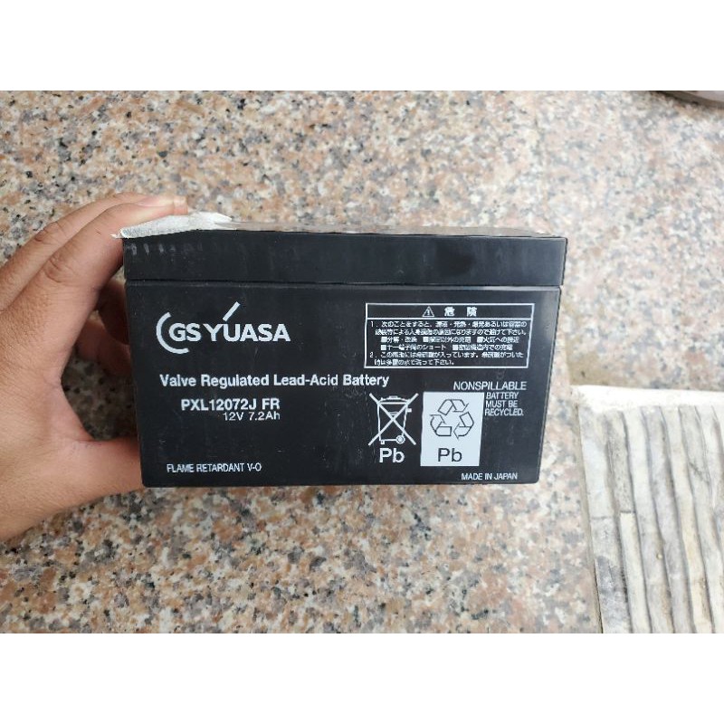 ẮC QUY GS YUASA 12V 7.2 AH