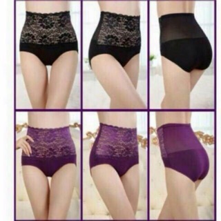 Combo 15 tất Nga và 5 lố quần lót cạp cao.