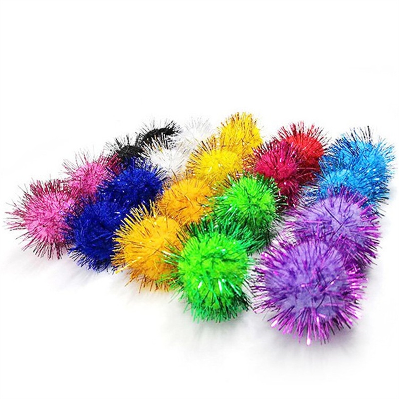 1 Quả Bóng Đồ Chơi Đường Kính 3cm Chống Cắn Cho Mèo Cưng
