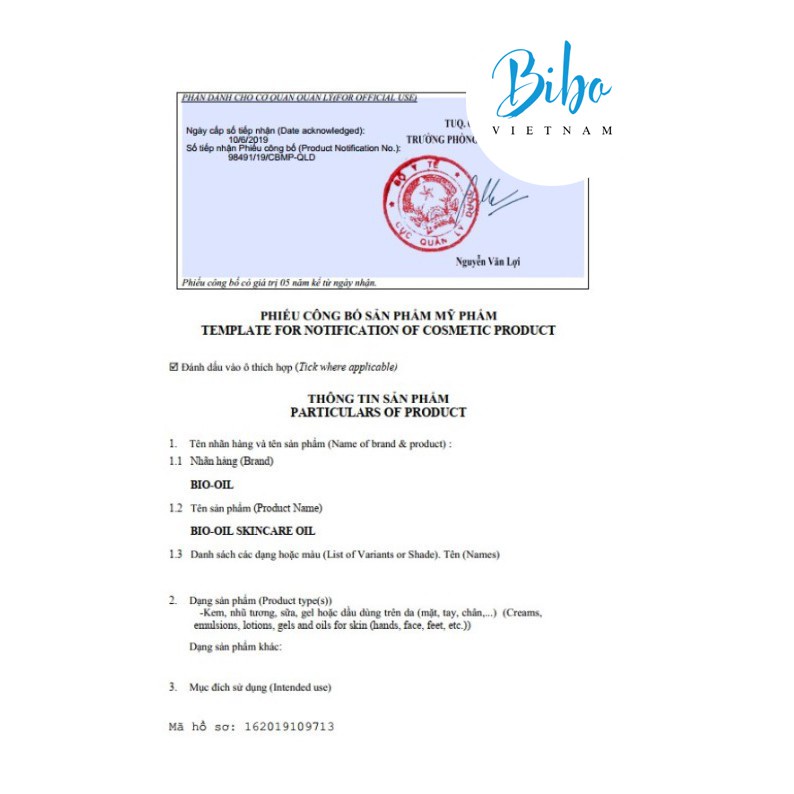 Tinh dầu Bio Oil chăm sóc da