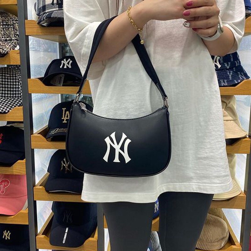 Túi Đeo Vai M.L.B Da Cao Cấp Logo In To Siêu Đẹp