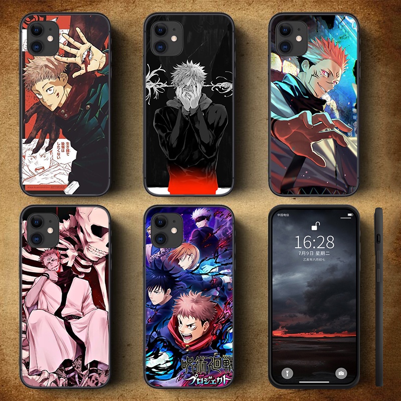 Ốp điện thoại TPU mềm họa tiết anime Jujutsu Kaisen 38RT cho Samsung J4 Core 2018 J6 Plus J2 J5 J7 Prime