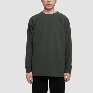 Áo nỉ Da cá Unisex Dài tay 21ST URBAN Fleece Raglan
