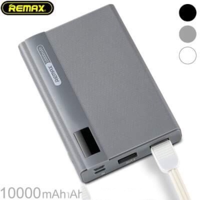 [Mã 229ELSALE hoàn 7% đơn 300K] Sạc Dự Phòng REMAX 10000mAh 100% chính hãng RPP-53