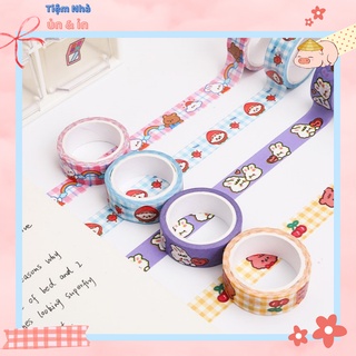 Băng dính Washi Tape trang trí sổ